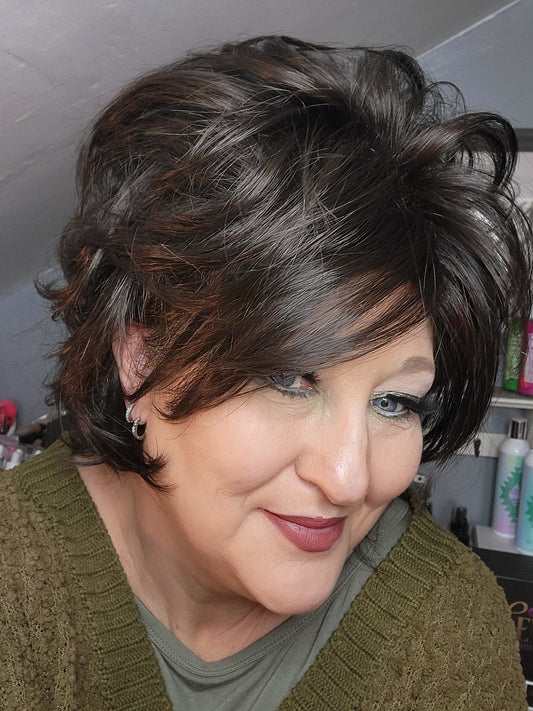 CHARLOTTE COCOA BEAN NHS Luxury Wig LW4